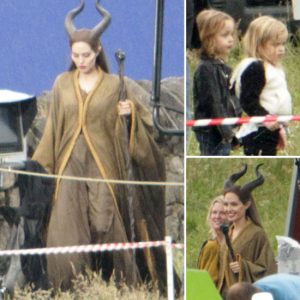 Angelina-Jolie-Maleficent-Set-Her-Kids
