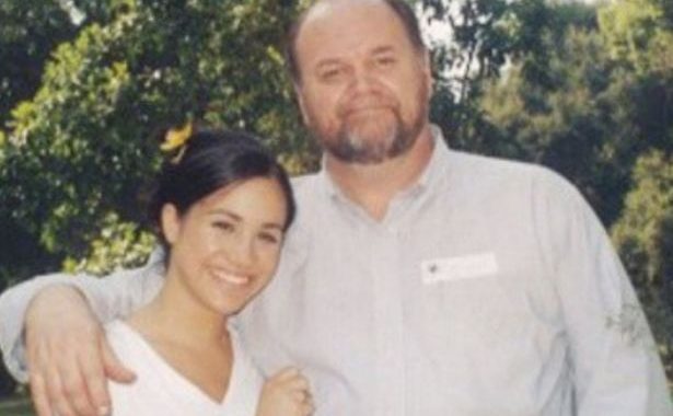 Meghan Markle y Thomas Markle