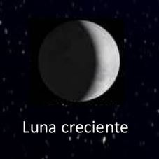 luna creciente