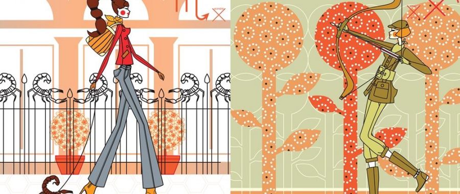 escorpion y sagitario