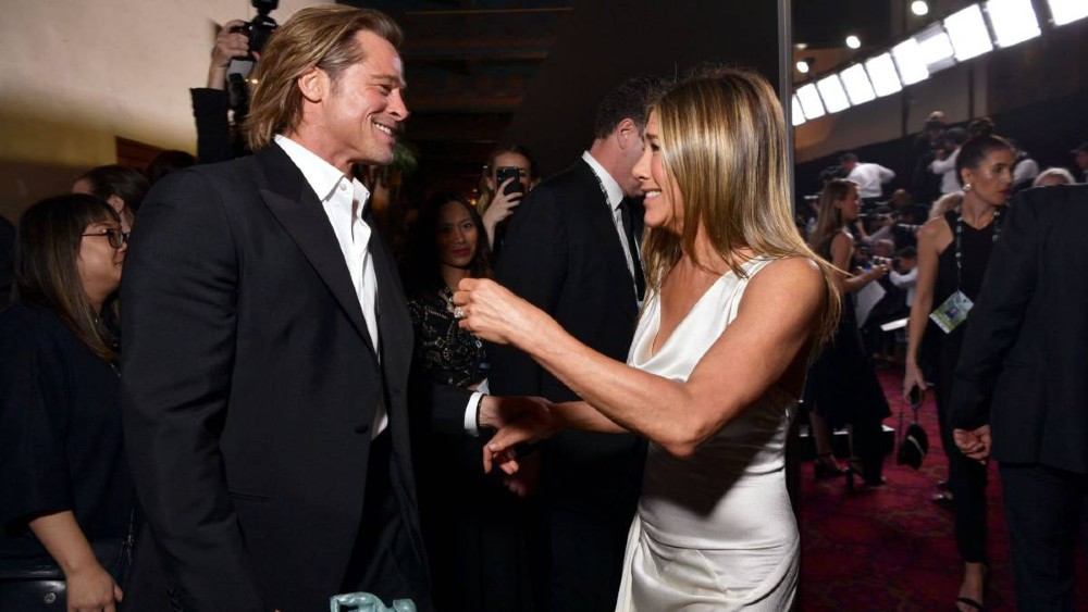 Aniston y Pitt