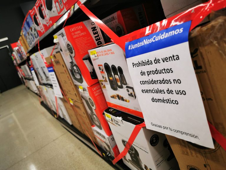 Bienes no esenciales: prohibición de venta de se levantará el 15 de abril