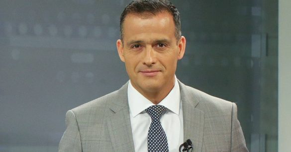Iván Núñez regresó a las pantallas de 24 Horas tras ataque en Tirúa