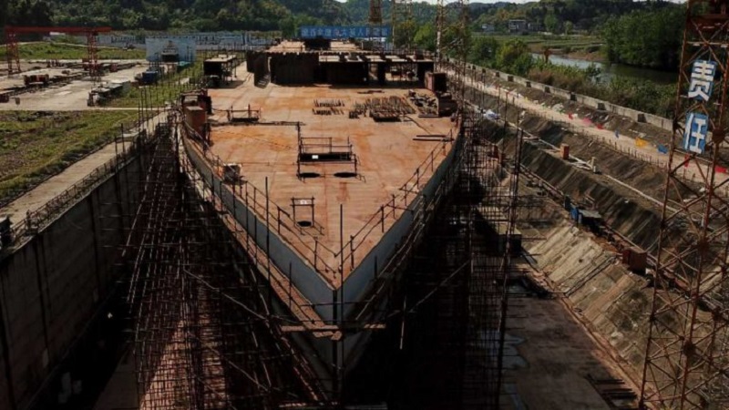 El Titanic revive: China construye replica exacta del emblemático barco 