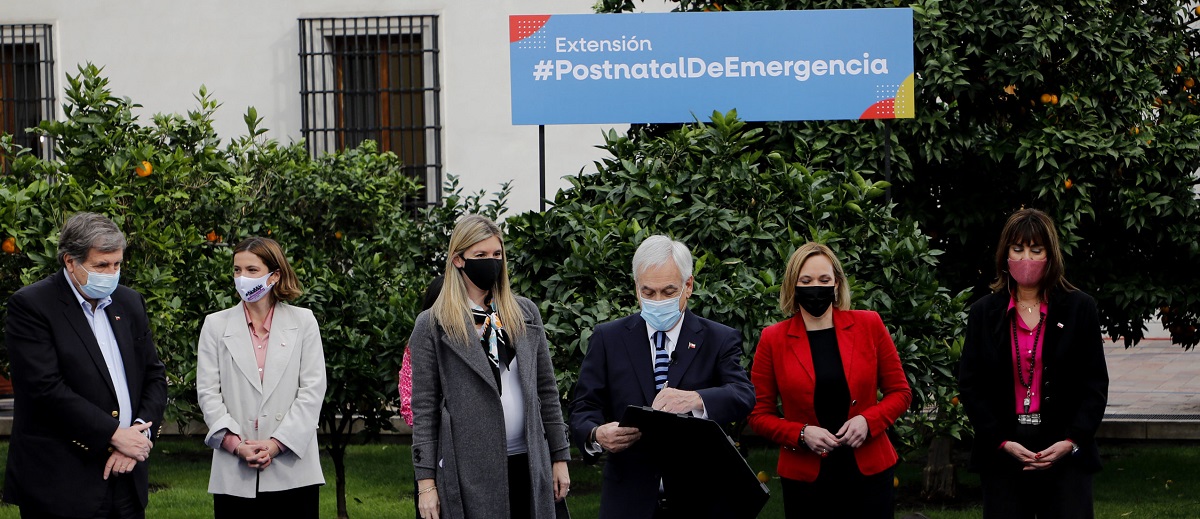 Presidente promulga postnatal de emergencia: 'un apoyo a la maternidad'