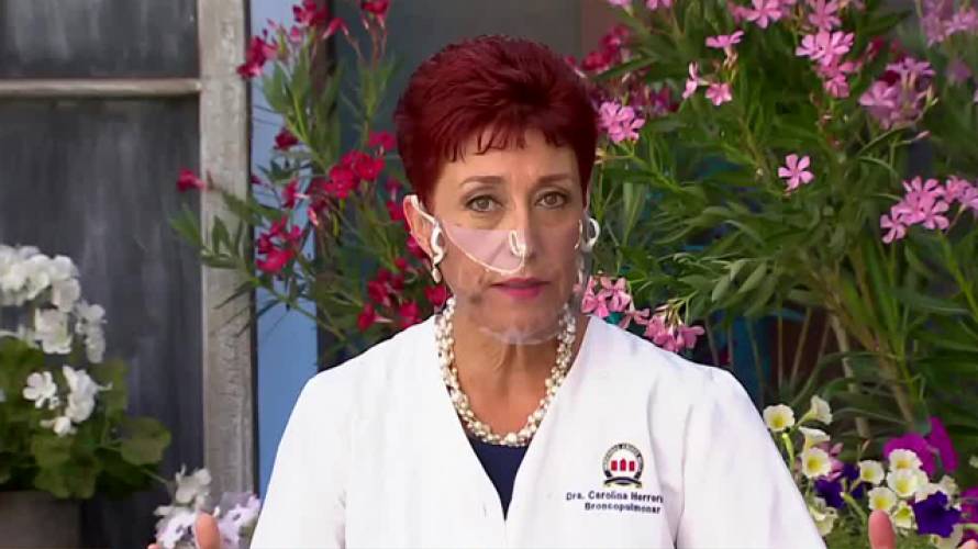 Doctora Carolina Herrera: Ha faltado es explicar cómo se usa la mascarilla