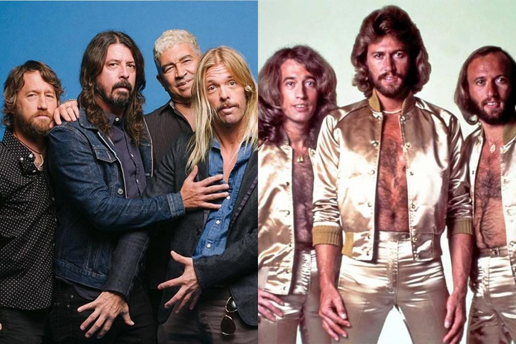 Foo Fighters Bee Gees
