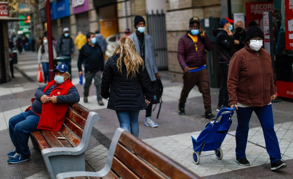 Movilidad En Primer Dia Hábil De Cuarentena Total En La RM