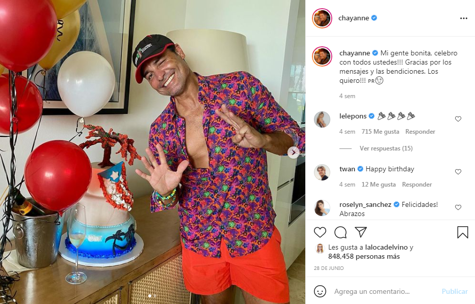 Chayanne nos vuelve a enamorar con una publicación en Instagram