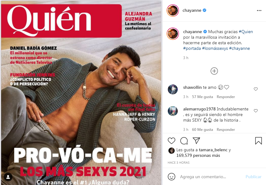 Chayanne nos vuelve a enamorar con una publicación en Instagram