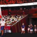 El Team Chile en la inauguración de los Juegos Olímpicos de Tokio 2020