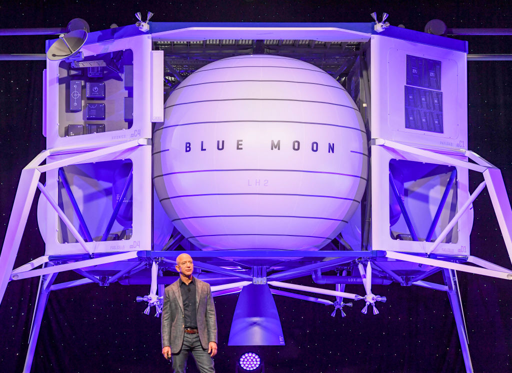Blue Origin Founder Jeff Bezos Gives An Update On Their Progress And Share Their Vision Of Going To Space To Benefit Earth.