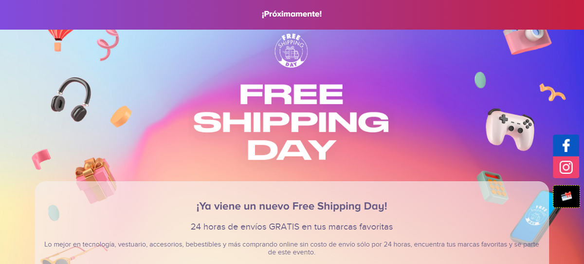 Free Shipping Day: El evento de compras online que esperábamos