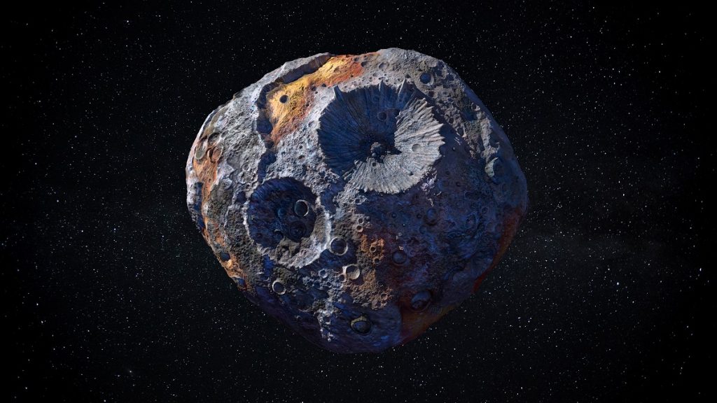 Psyche 16 El asteroide que contiene 10 trillones de dólares en hierro