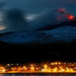Volcán Copahue Se registra actividad eruptiva en redes sociales