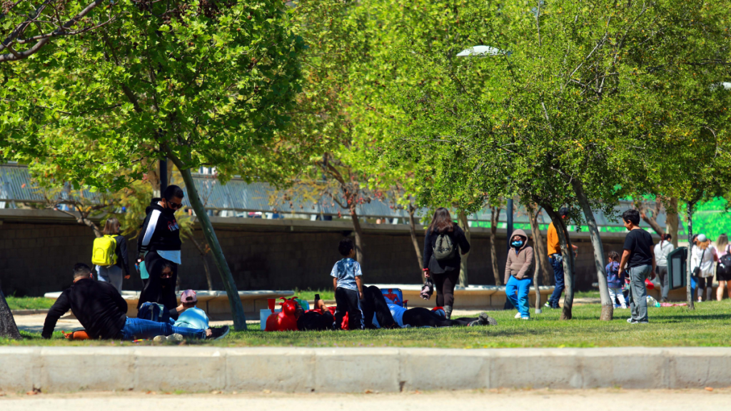 Familias En Parque