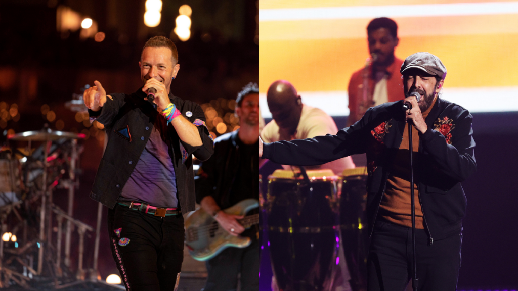 COLDPLAY INTERPRETÓ BACHATA ROSA DE JUAN LUIS GUERRA
