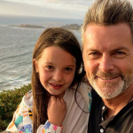 Cristián Sánchez y su hija