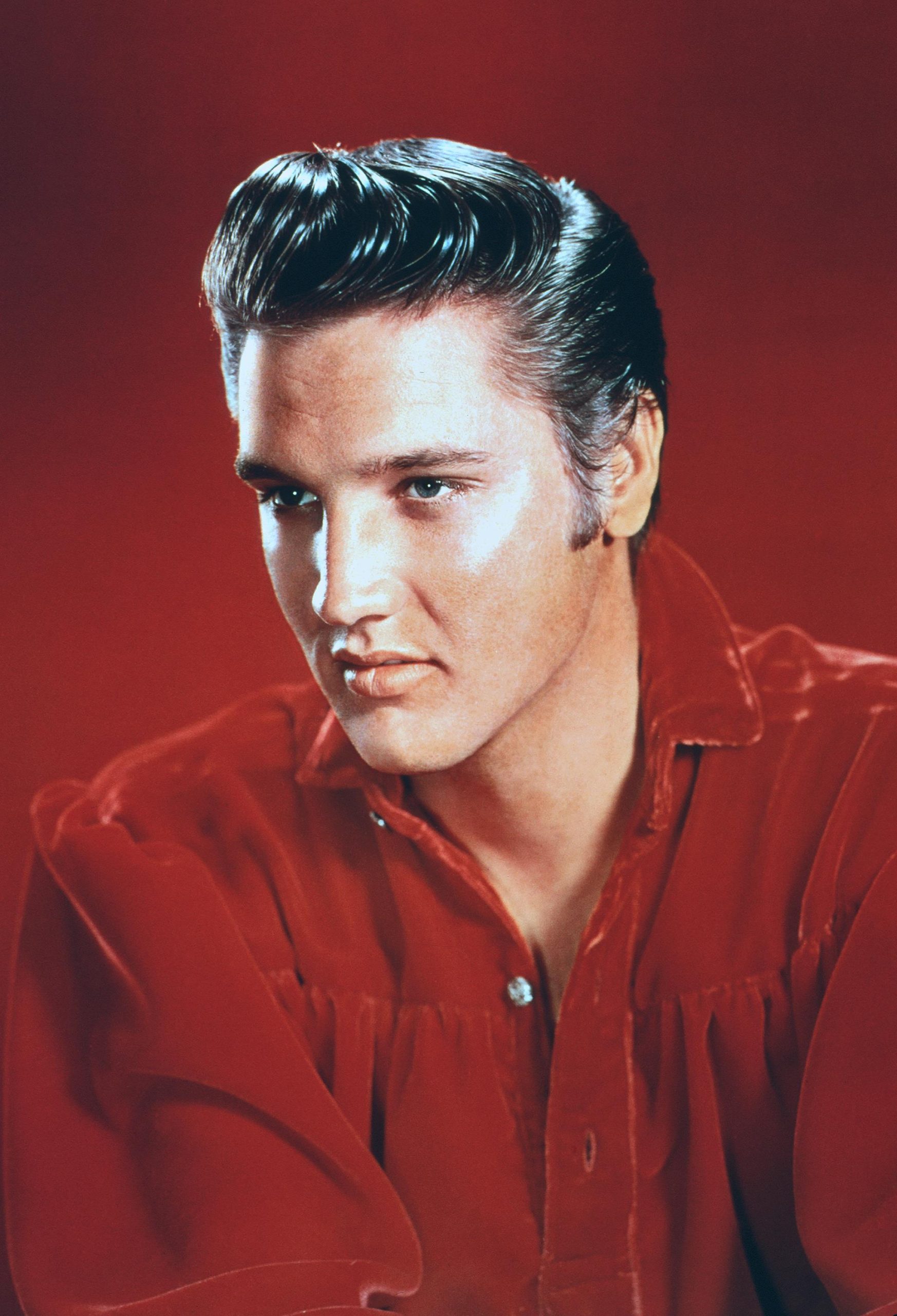 Rock And Roll Singer Elvis Presley