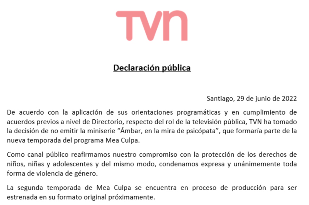 Mea Culpa Tvn