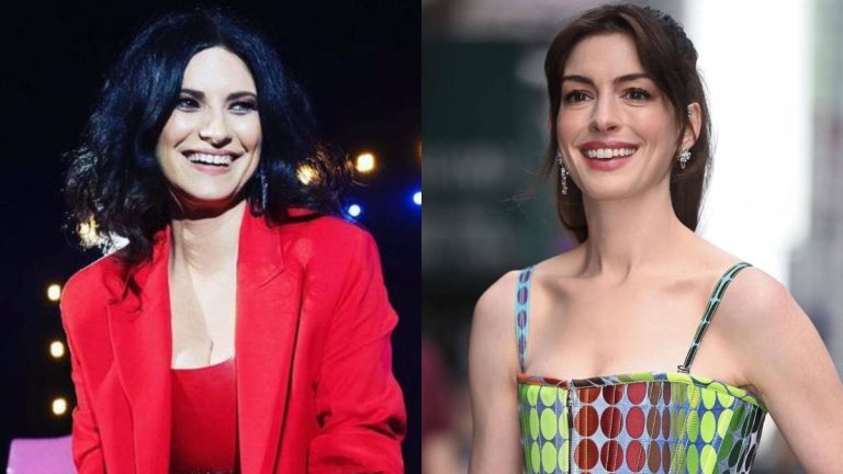 Laura Pausini Anne Hathaway