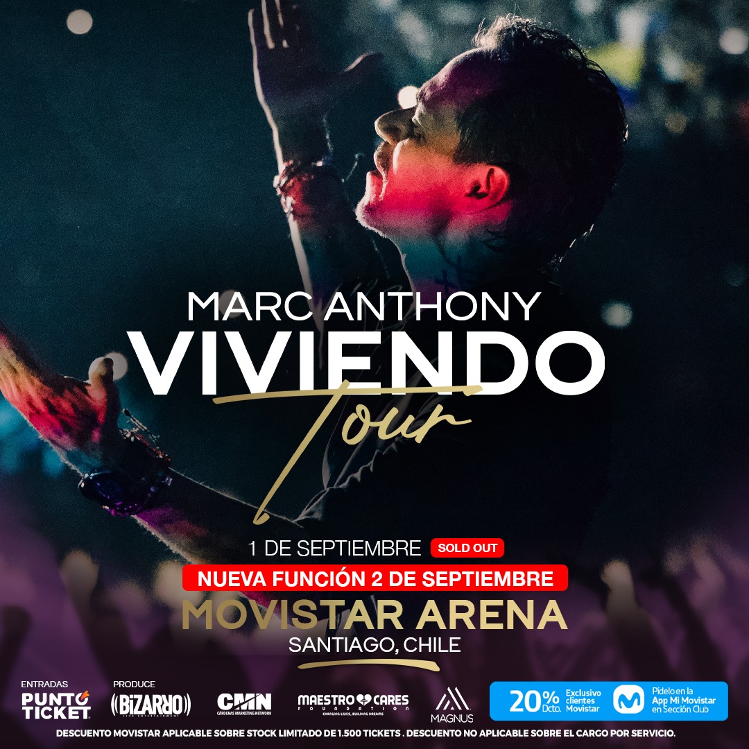 Marc Anthony Segunda Fecha