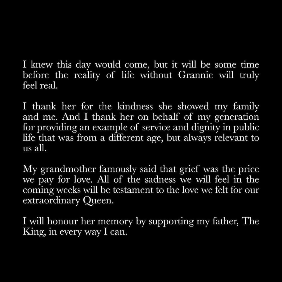 Príncipe William Comunicado