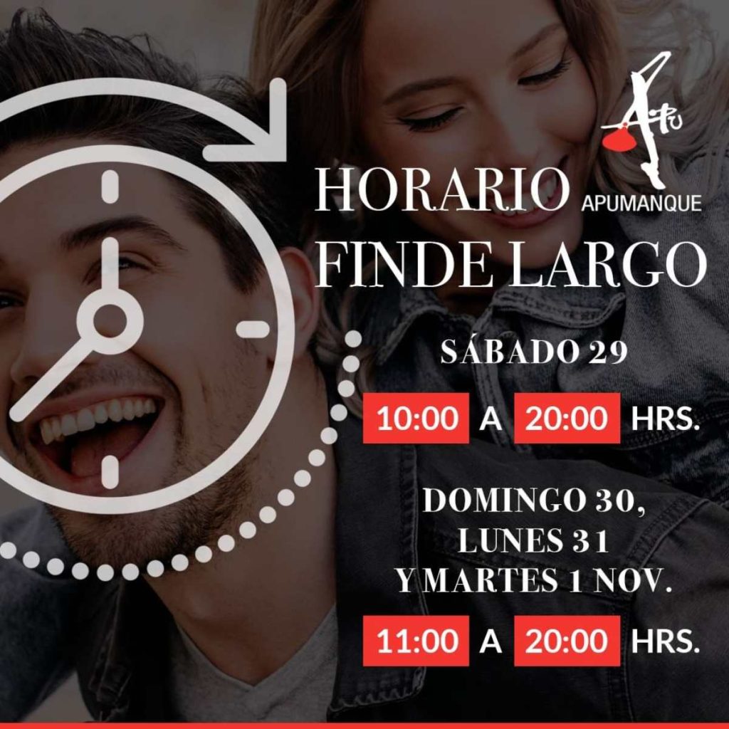 Horario Año Nuevo Apumanque