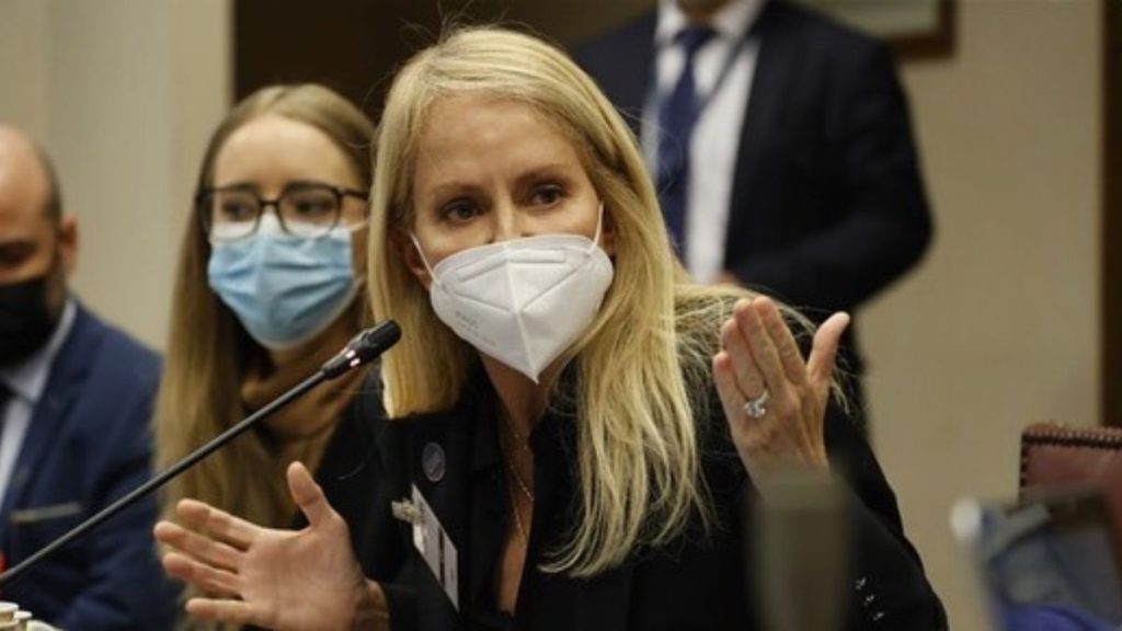 Cecilia Bolocco En La Comision De Salud