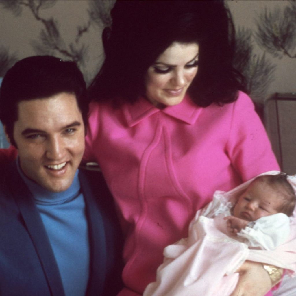 Lisa, Elvis Y Priscilla Presley