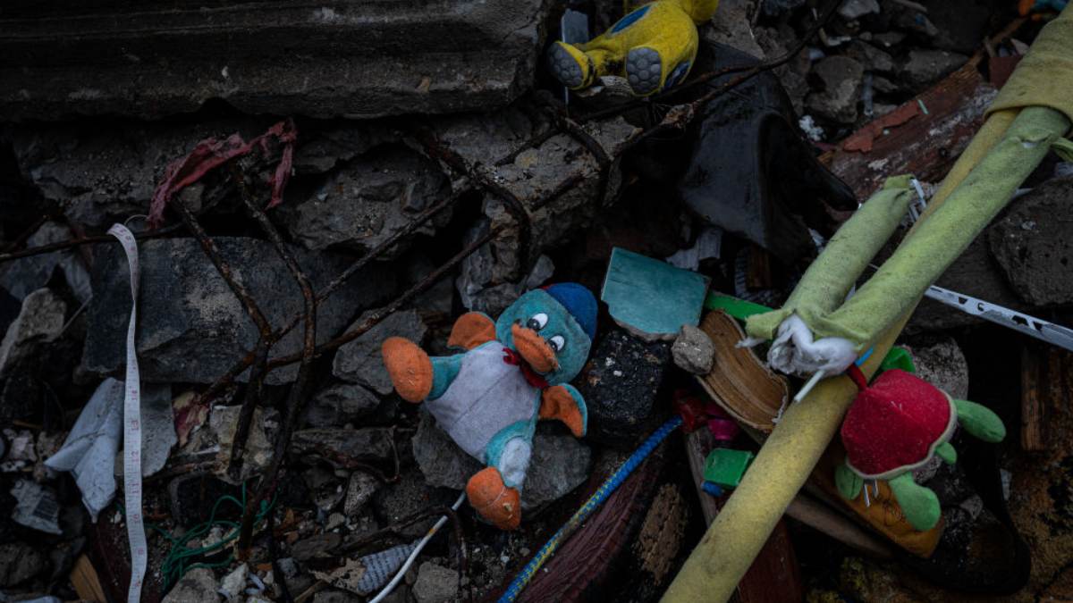 Guerra Ucrania Niños