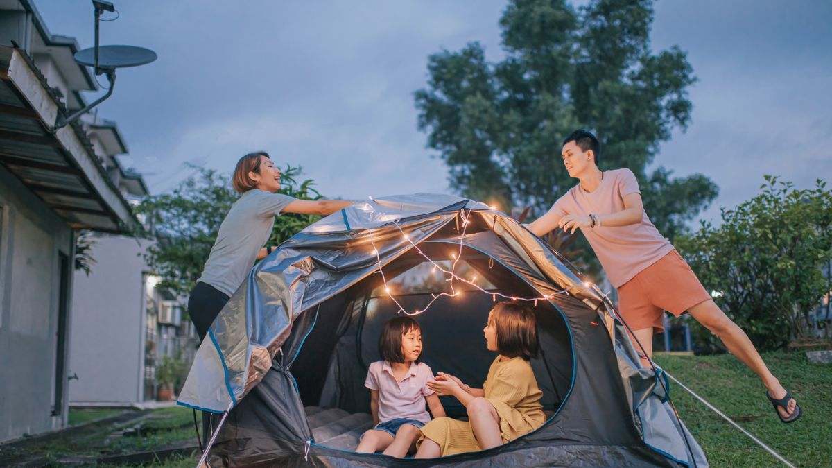 Acampar En Casa