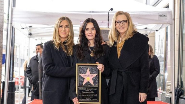 Courteney Cox Recibe Su Estrella