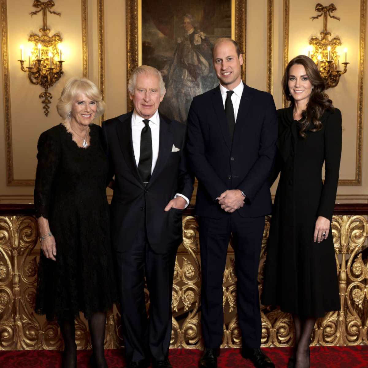 William, Kate, Carlos Y Camila