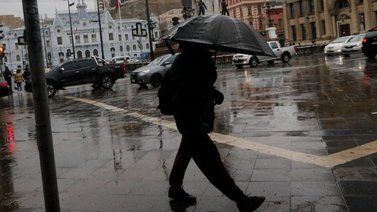 Lluvia En Santiago