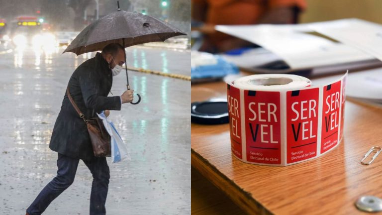 Lluvia En Santiago