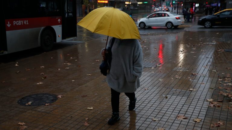 Lluvia En Santiago