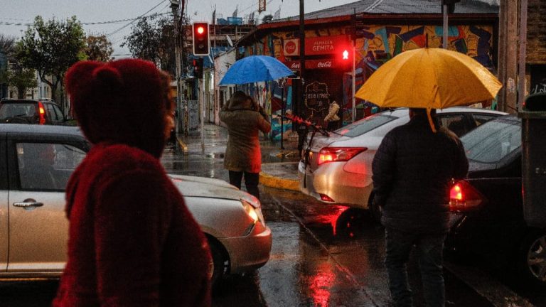 Lluvia En Santiago