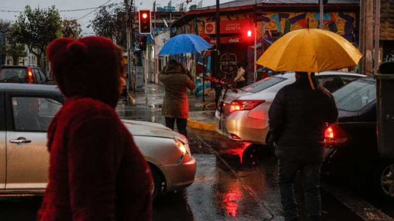 Lluvia En Santiago