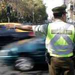 desvíos de tránsito en el centro de Santiago