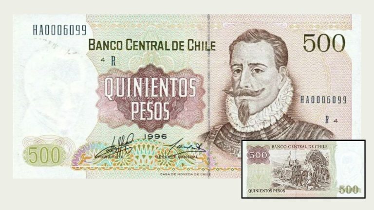 billete de $500 pesos