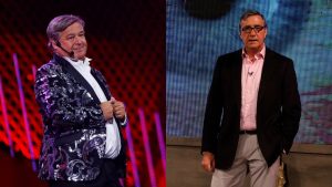 Ernesto Belloni y Kike Morandé