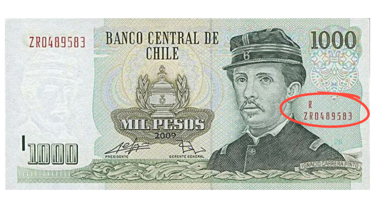 Billete de 1.000 pesos