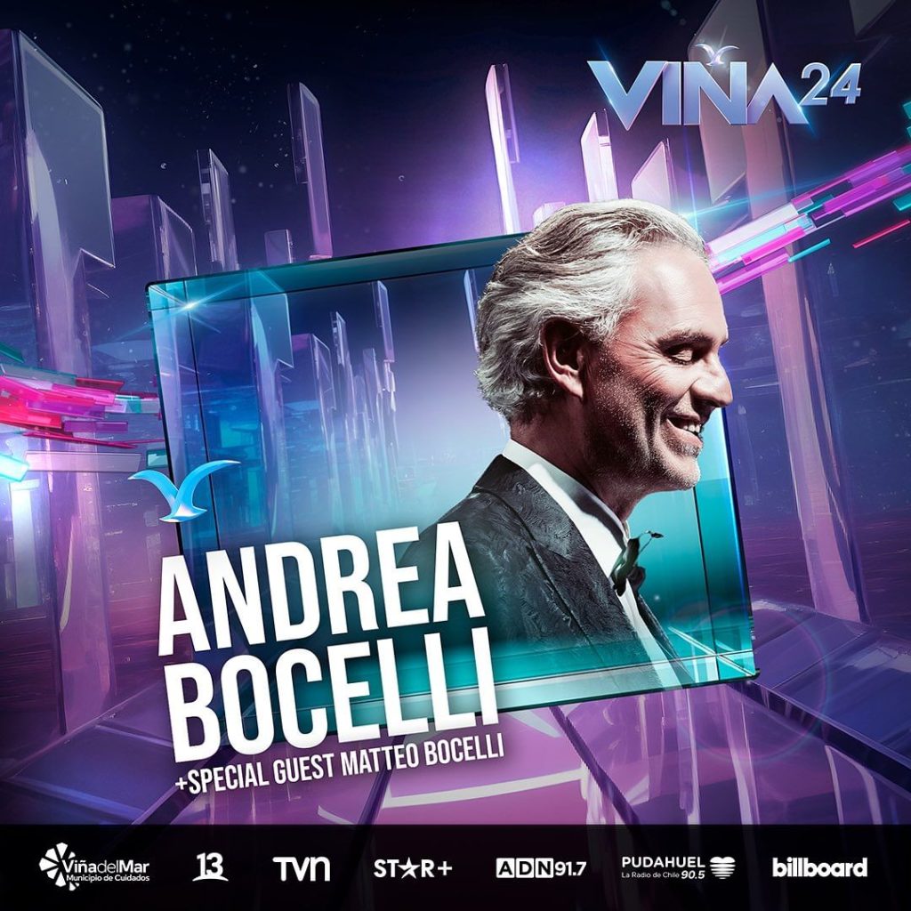 Andrea Bocelli Viña 2024