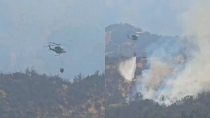 Incendio En Cerro Las Condes