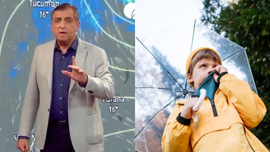 Ola Polar Y Lluvia En Santiago