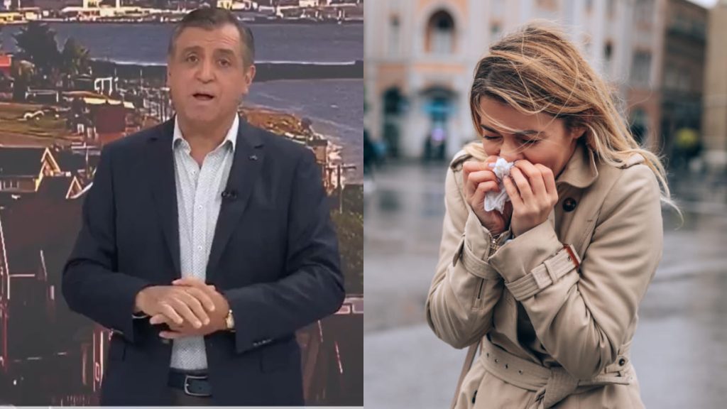 Ola Polar Y Lluvia En Santiago