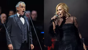 Andrea Bocelli Y Marta Sánchez
