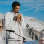 Previo A Su Show En El Festival De Viña 2024_ La Magistral Presentación De Andrea Bocelli, Su Hijo Matteo Y Su Hija Virginia En Uno De Los Montes Más Altos De Europa