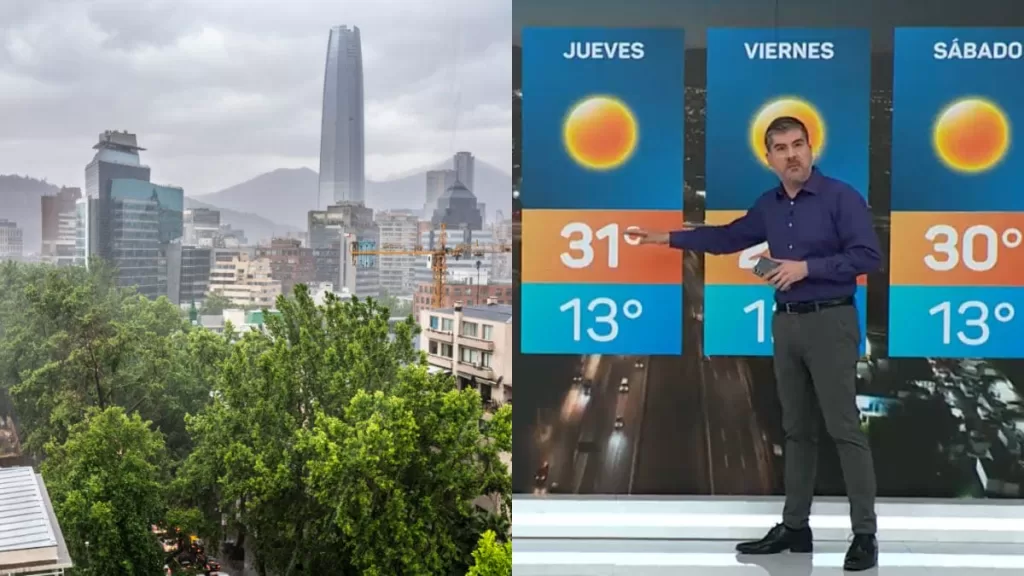 Pronóstico Del Tiempo En Santiago Jueves 28 De Marzo